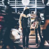 timelapse photography of people crossing roads