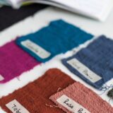 swatches of textile used in business