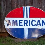 american oval signage