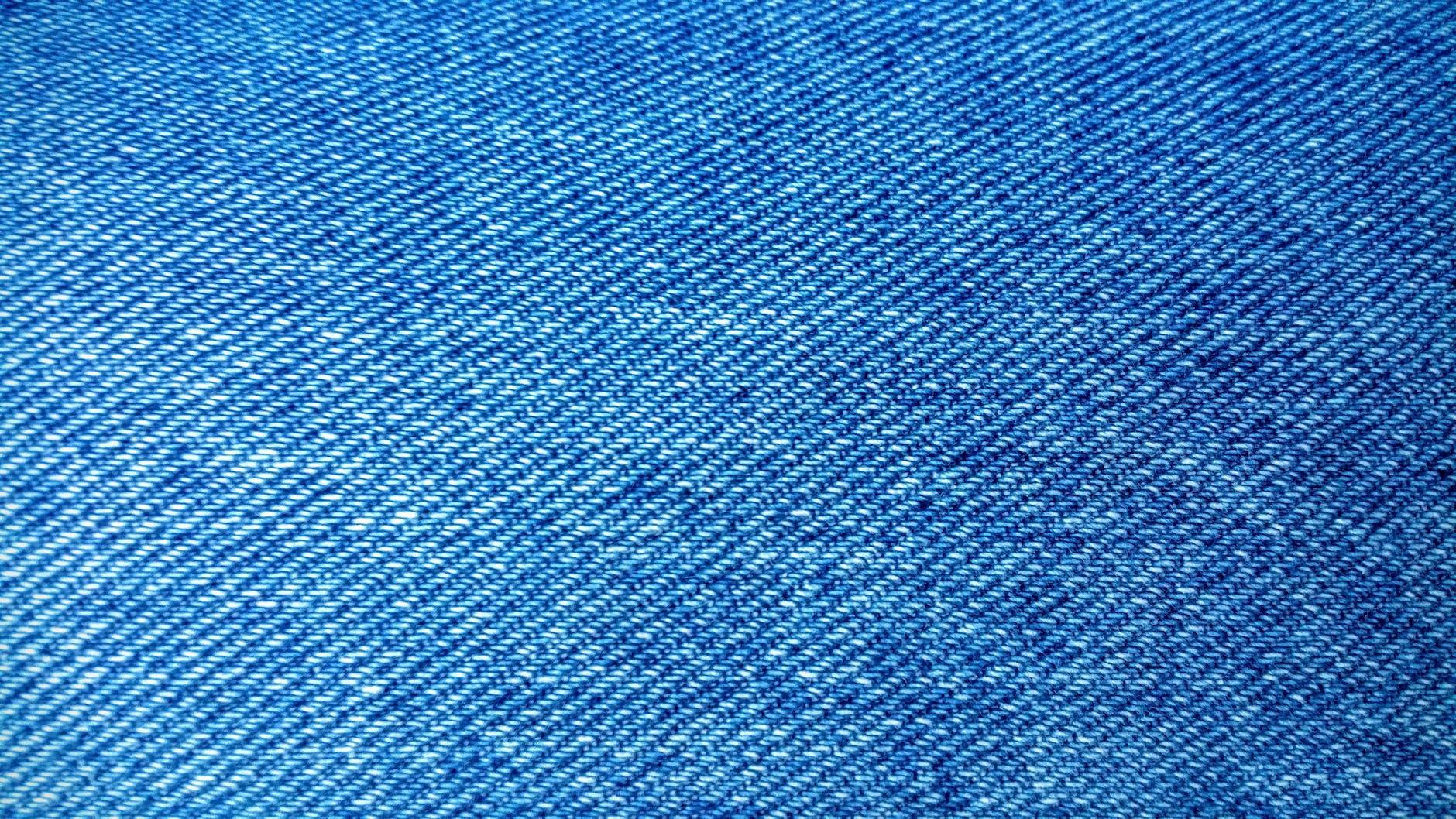 blue denim textile